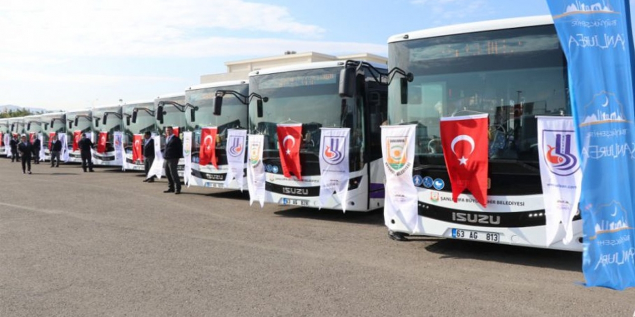 Şanlıurfa’da Toplu Taşıma Bayram Boyunca Ücretsiz