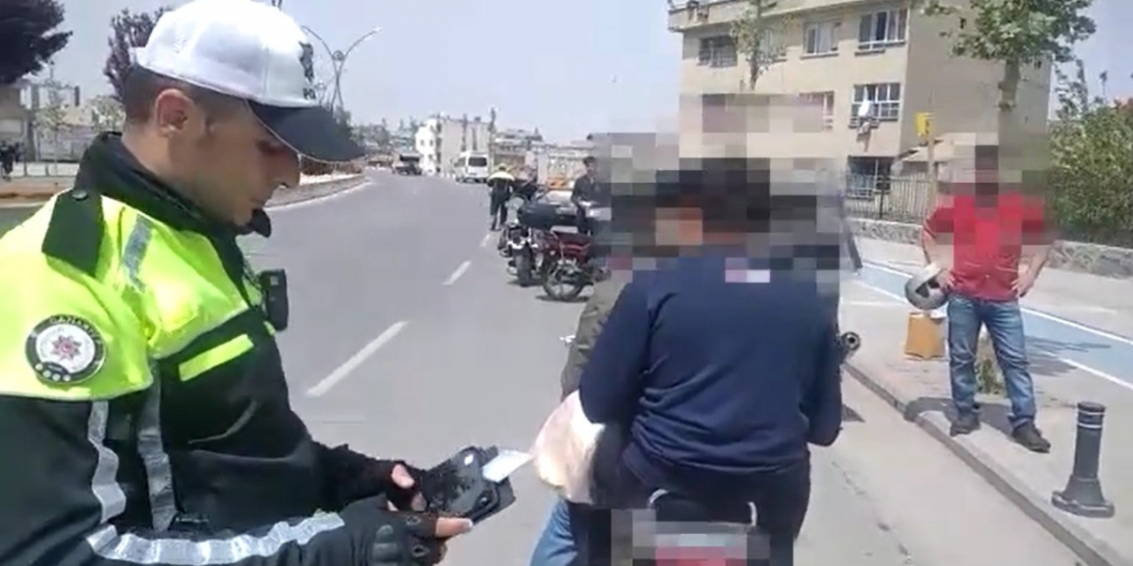 Bayram Öncesinde Motosiklet Sürücülerine Ceza Yağdı