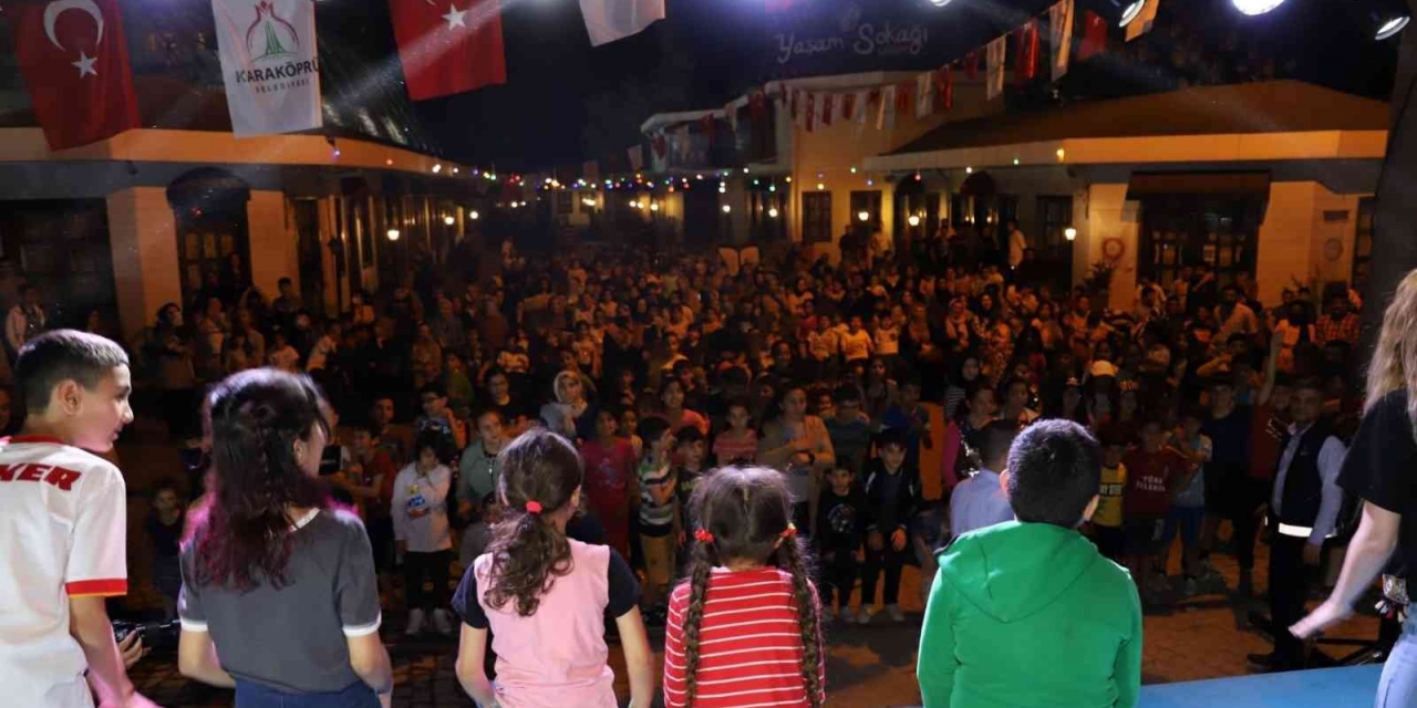 Ramazan Etkinliğinde Çocuklar Doyasıya Eğlendi