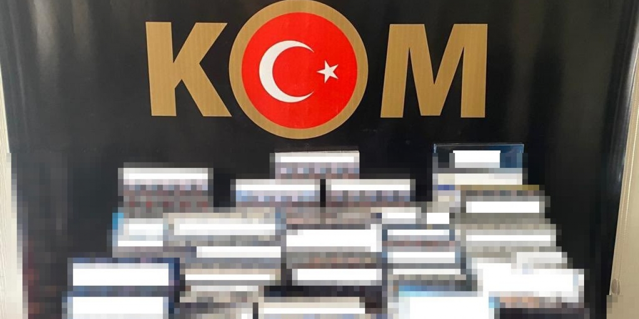 Gaziantep’te 5 Bin 340 Paket Kaçak Sigara Ele Geçirildi