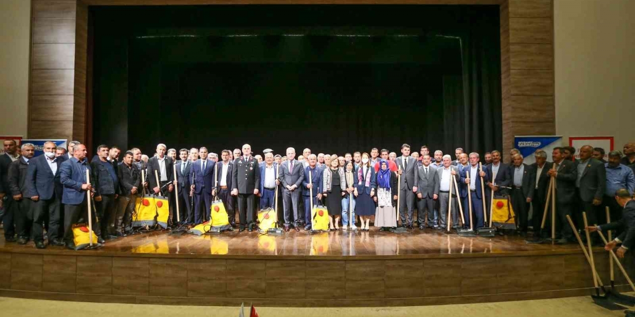 Gaziantep’te 180 Orman Köyüne Yangınla Mücadele Ekipman Desteği