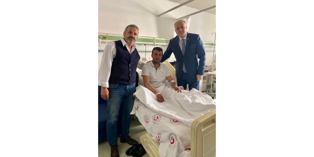 Milletvekili Koçer’den Pençe Kilit Gazisine Hastanede Ziyaret
