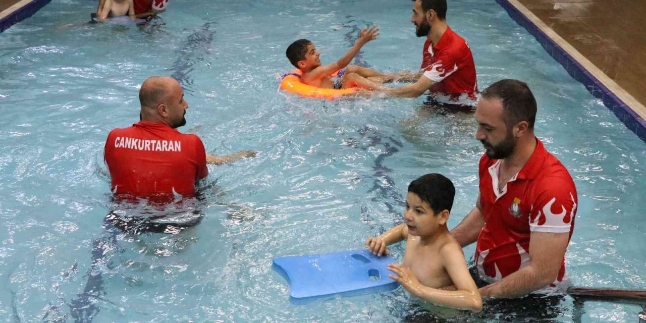 Şanlıurfa’da Engelli Çocuklar Doyasıya Eğlendi