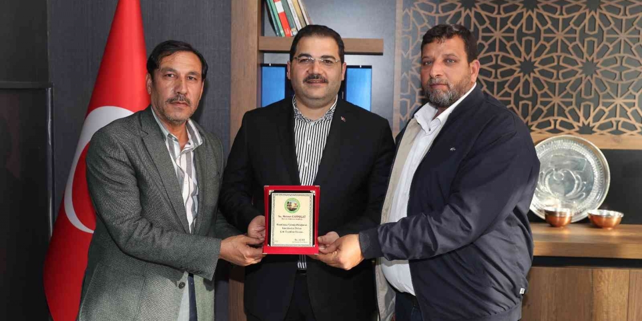 Canpolat’a Teşekkür Ziyareti