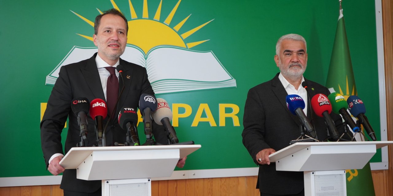 Yeniden Refah ile Hüda Par'dan ittifak açıklaması