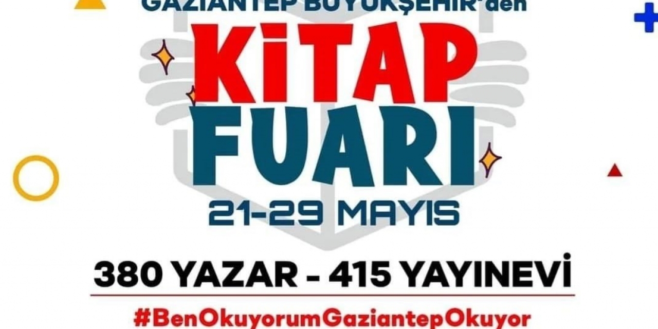 Gaziantep Kitap Fuarı İçin Geri Sayım Başladı
