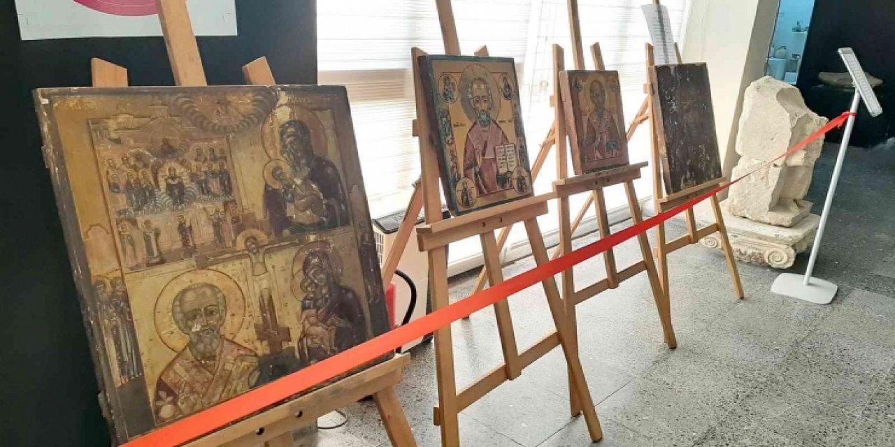 Jandarmanın Ele Geçirdiği Tarihi Eserler Müzede Sergileniyor