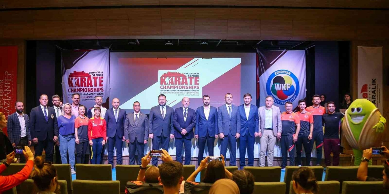 57. Avrupa Büyükler Karate Şampiyonası Gaziantep’te Başlıyor