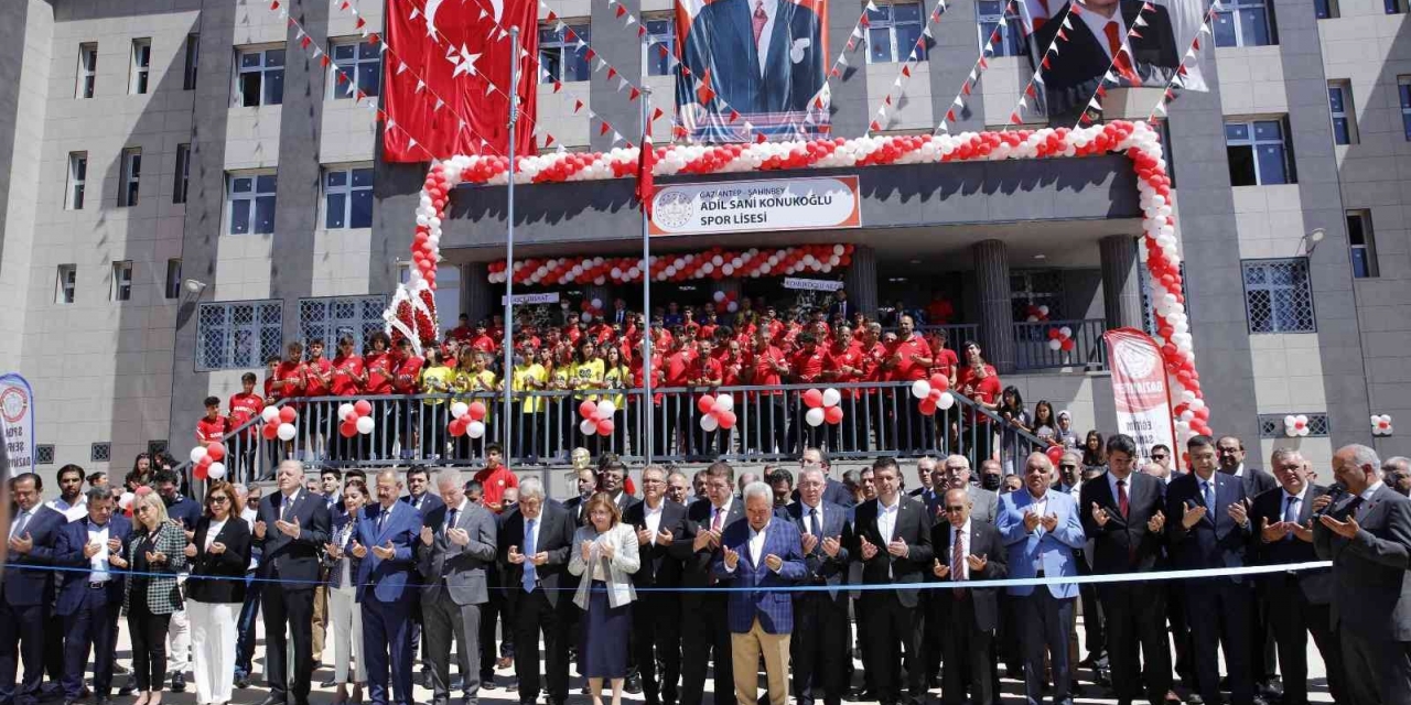 Adil Sani Konukoğlu Spor Lisesi Açılış Töreni