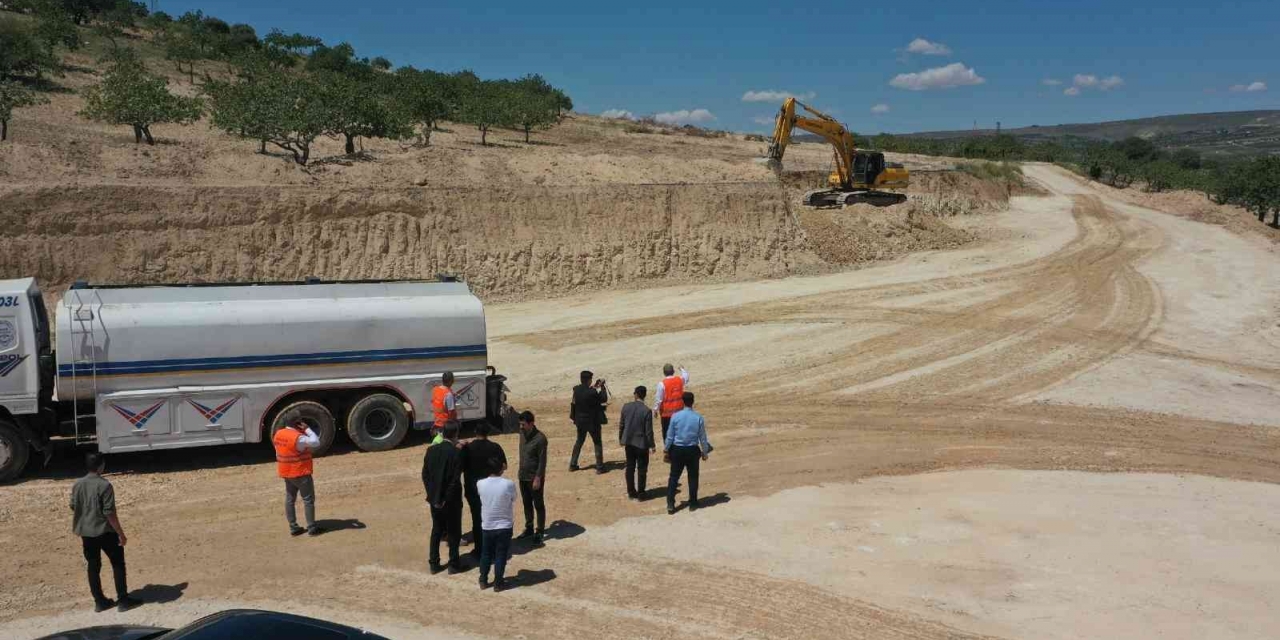 Azerbaycan Bulvarında Çalışmalar Sürüyor
