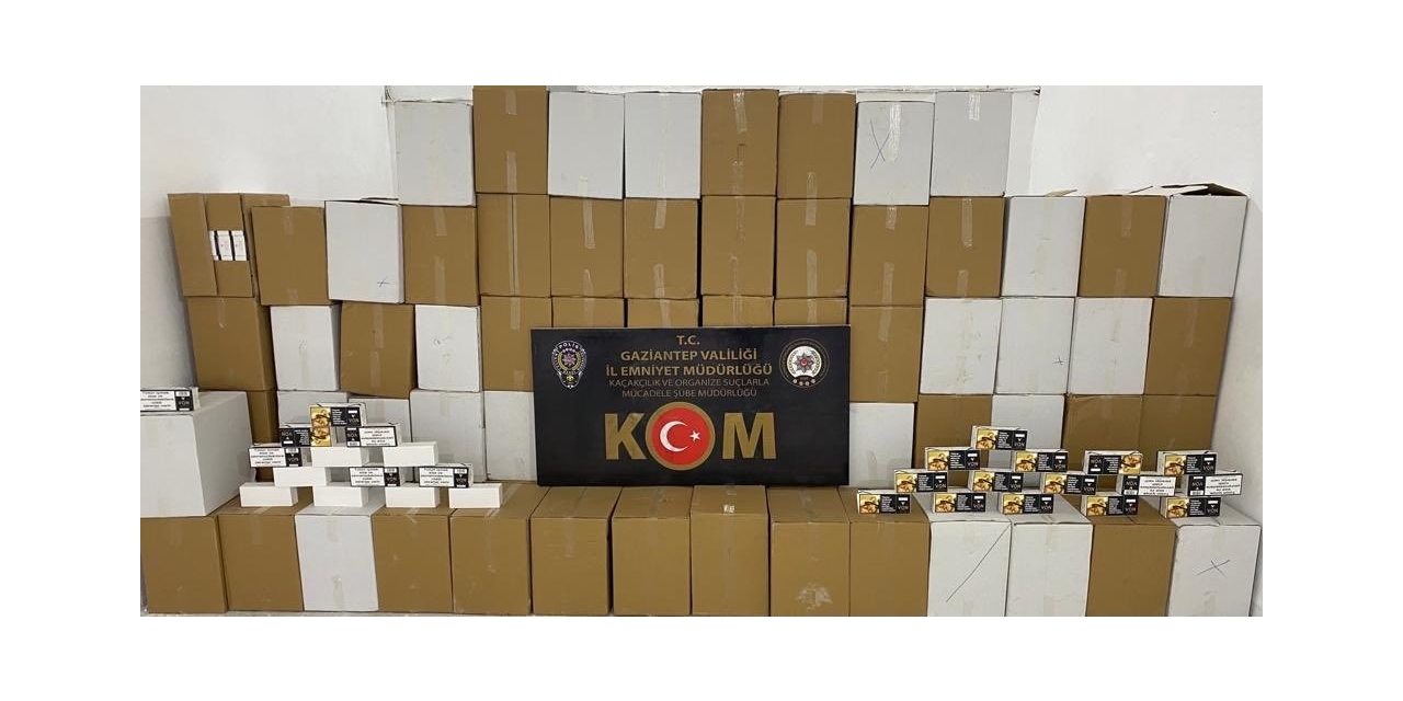 Gaziantep’te 5 Milyon 460 Bin Boş Makaron Ele Geçirildi