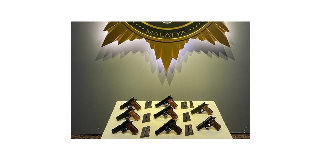 Malatya’da Silah Ticaretine 2 Gözaltı