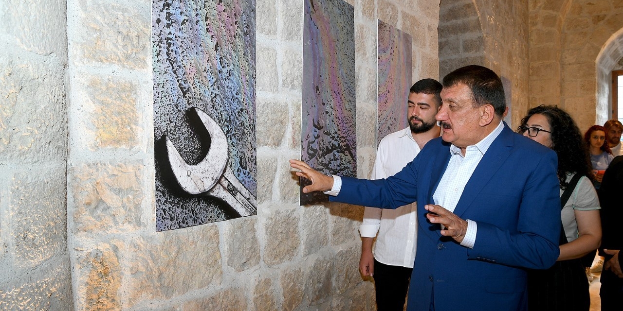 Başkan Gürkan, ‘işler Nasıl Karma Sergisi’ Açılışına Katıldı