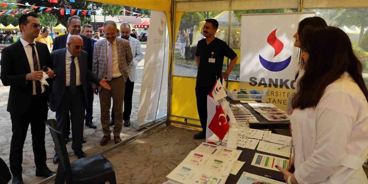 Sanko Üniversitesi “sağlıklı Yaşam Festivali”nde