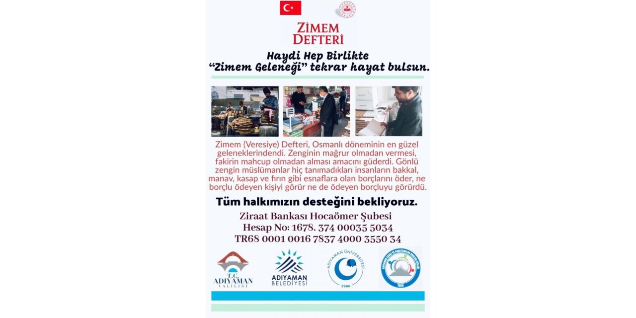 Zimem Geleneği Kampanyası Başlatıldı