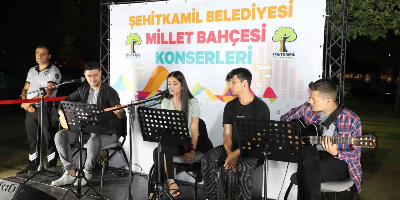 Şehitkamil’deki Yaz Konserleri Büyük İlgi Gördü