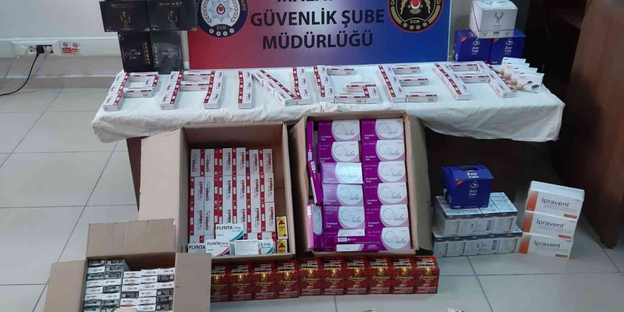 Malatya’da Bin 711 Adet Kaçak Cinsel İçerikli Ürün Ele Geçirildi