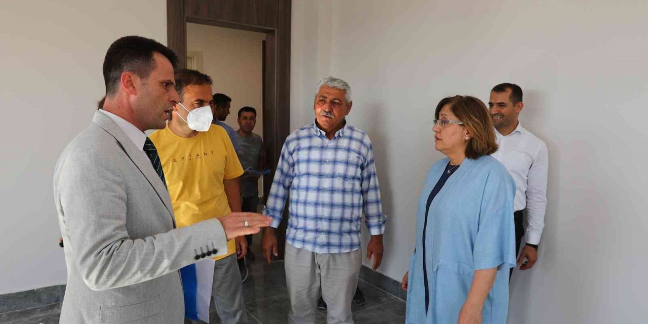Şahin Yapımı Süren Gasmek Tesislerini İnceledi