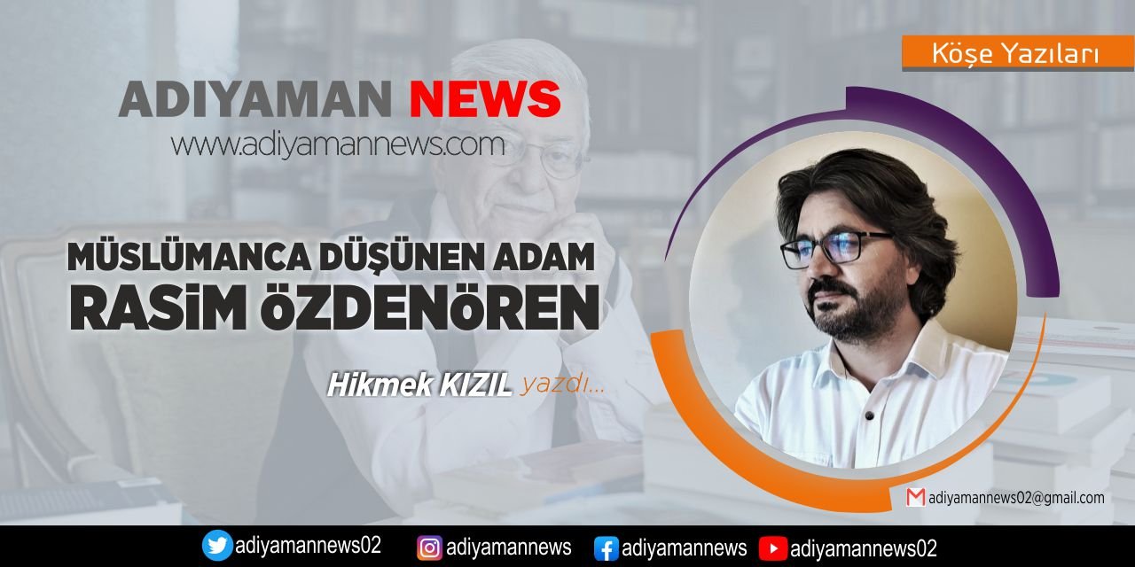 7 Güzel Adam'dan Rasim Özdenören’i kaleme aldı.