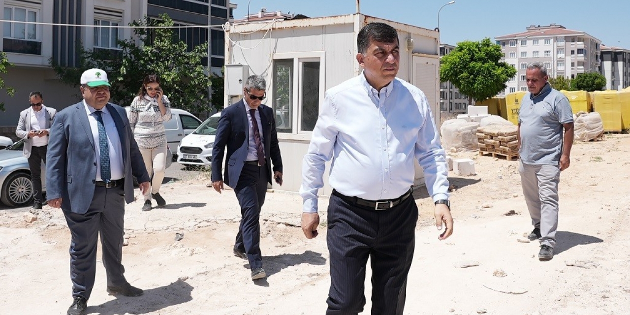 Fadıloğlu, Belkıs’taki 3. Sosyal Tesisi İnceledi