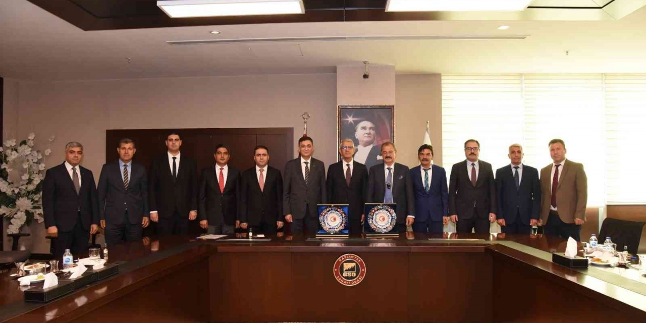 Gap Gümrük Ve Dış Ticaret Bölge Müdürlüğü Heyeti Gso’yu Ziyaret Etti