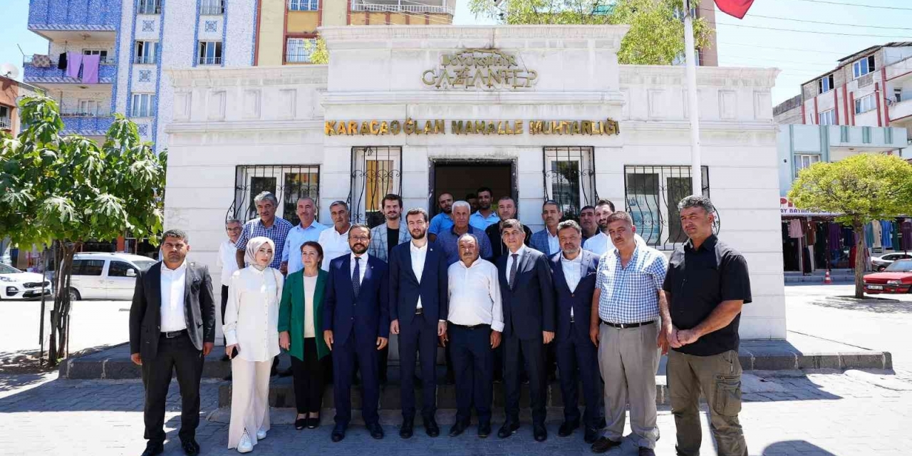 Fadıloğlu İle Yüksel, Karacaoğlan Sakinlerini Ziyaret Ettiler
