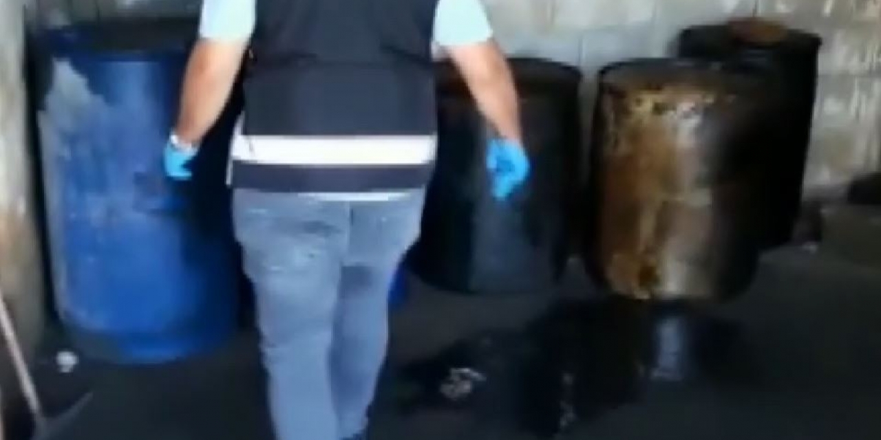 Gaziantep’te Bin 550 Litre Kaçak Akaryakıt Ele Geçirildi