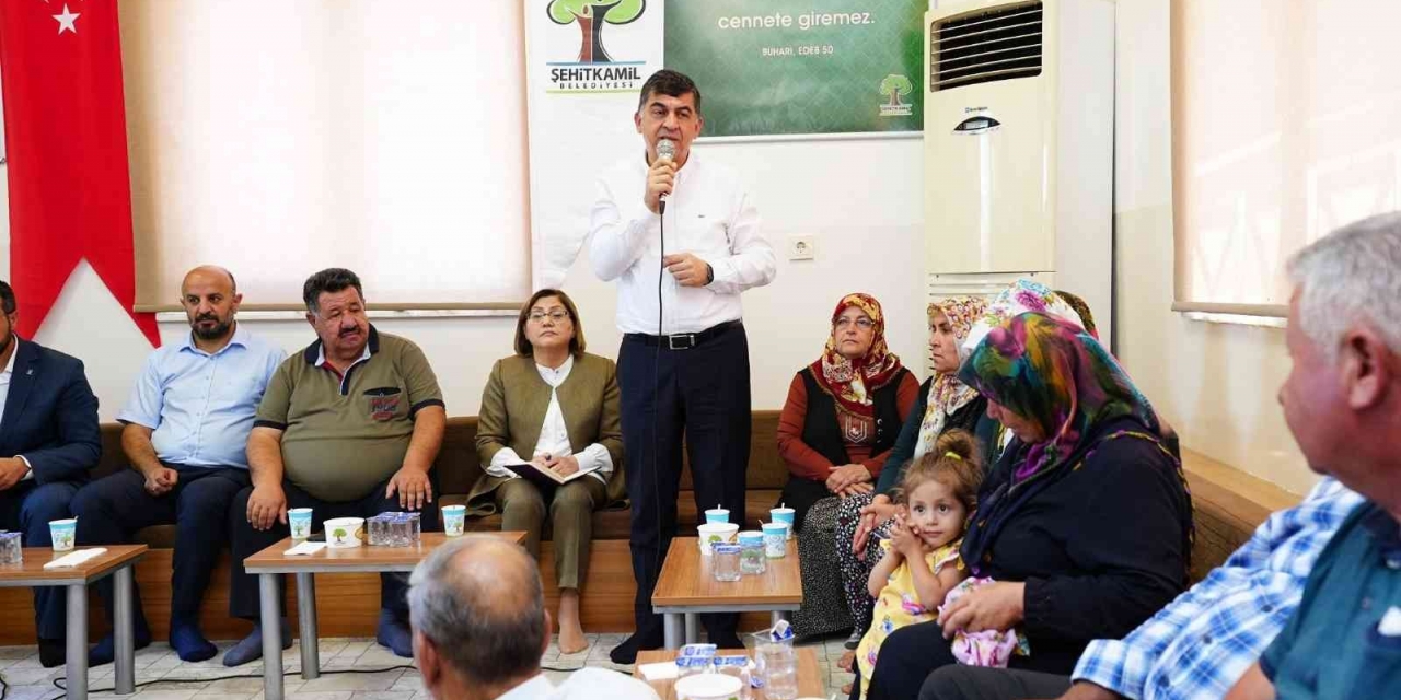 Kirazoğlu, Şahin Ve Fadıloğlu Kırsal Mahalleleri Ziyaret Etti
