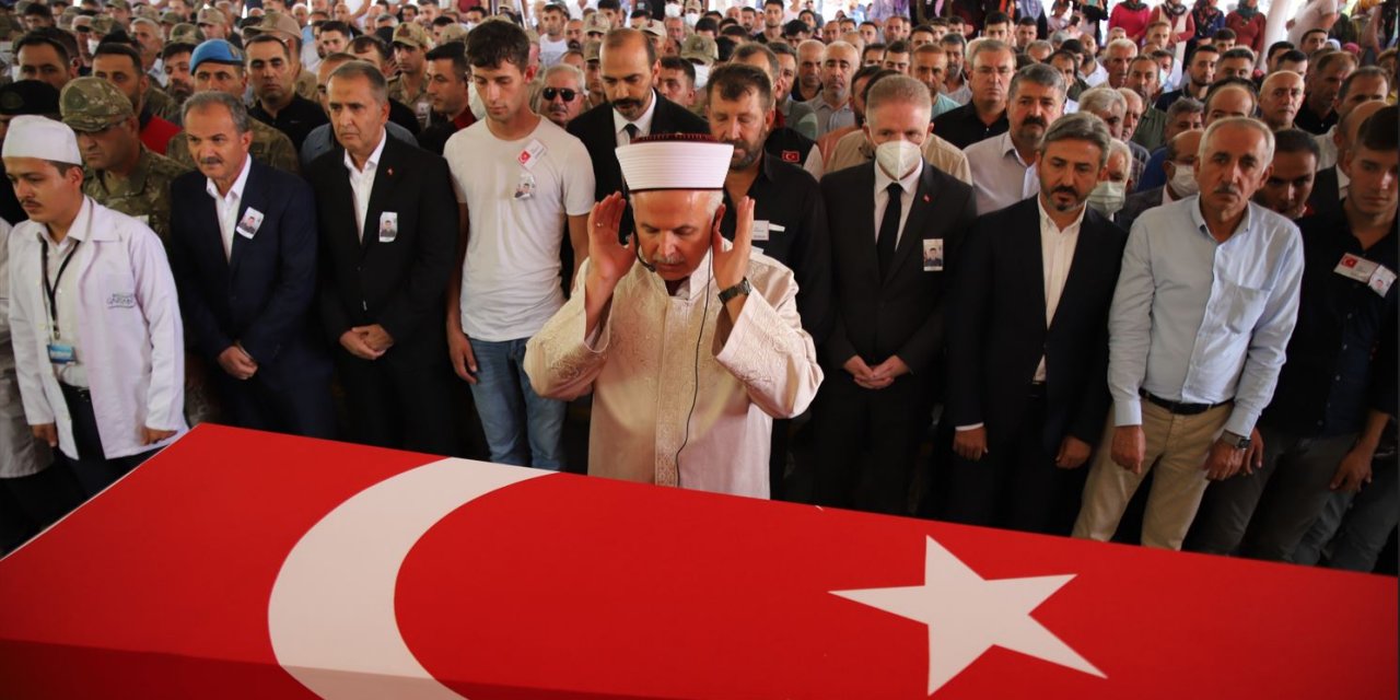 Şehit Mahsun Şimşek Gözyaşlarıyla Uğurlandı