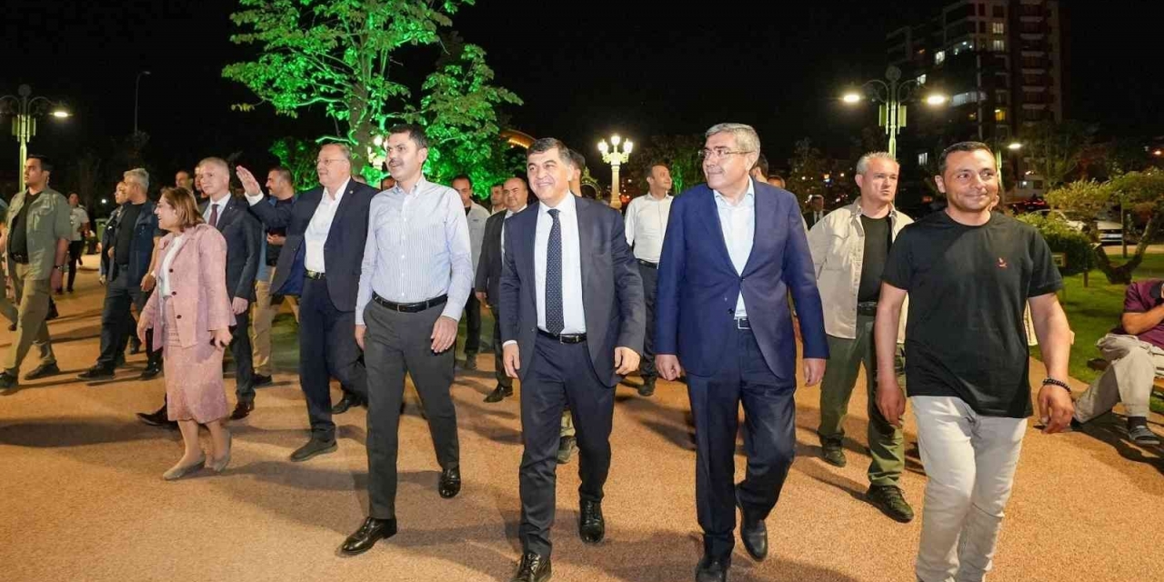 Bakan Kurum, Şehitkamil Vadi Park’ı Yerinde İnceledi