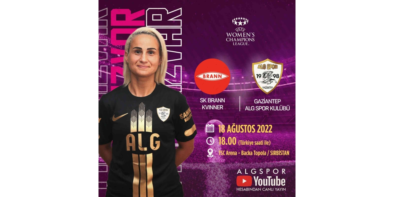 Gaziantep Alg Spor, Avrupa’da Sahaya Çıkıyor