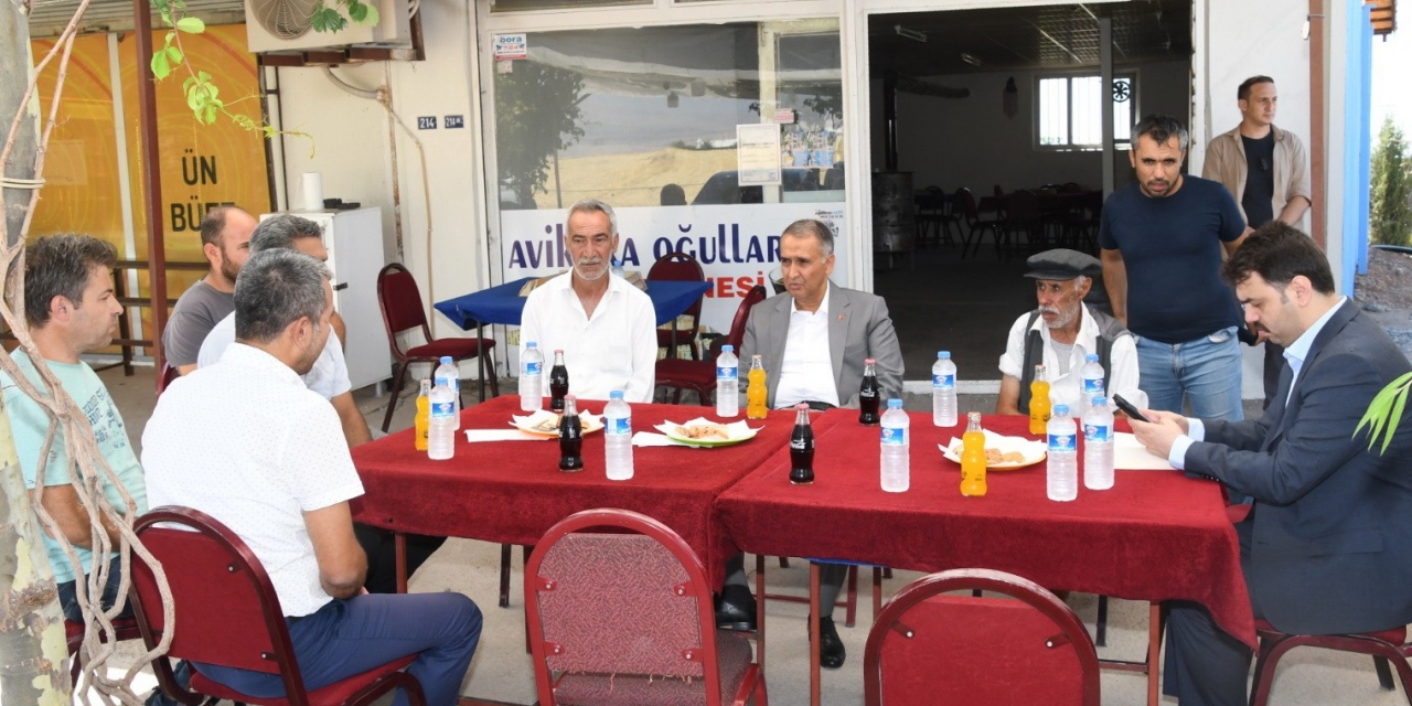 Köylerin İhtiyaçlarını Yerinde Tespit Ediyor