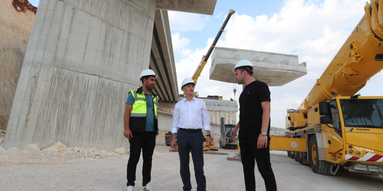Yeşilvadi Üç Katlı Köprülü Kavşak Adım Adım Yükseliyor
