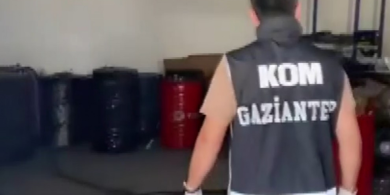 Gaziantep’te 2 Bin Litre Kaçak Akaryakıt Ele Geçirildi