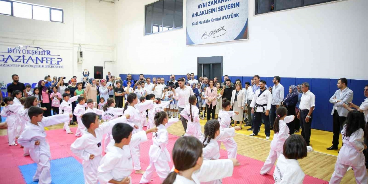 Gaziantep’te 79 Bin Genç Tatilde Sporla Buluştu