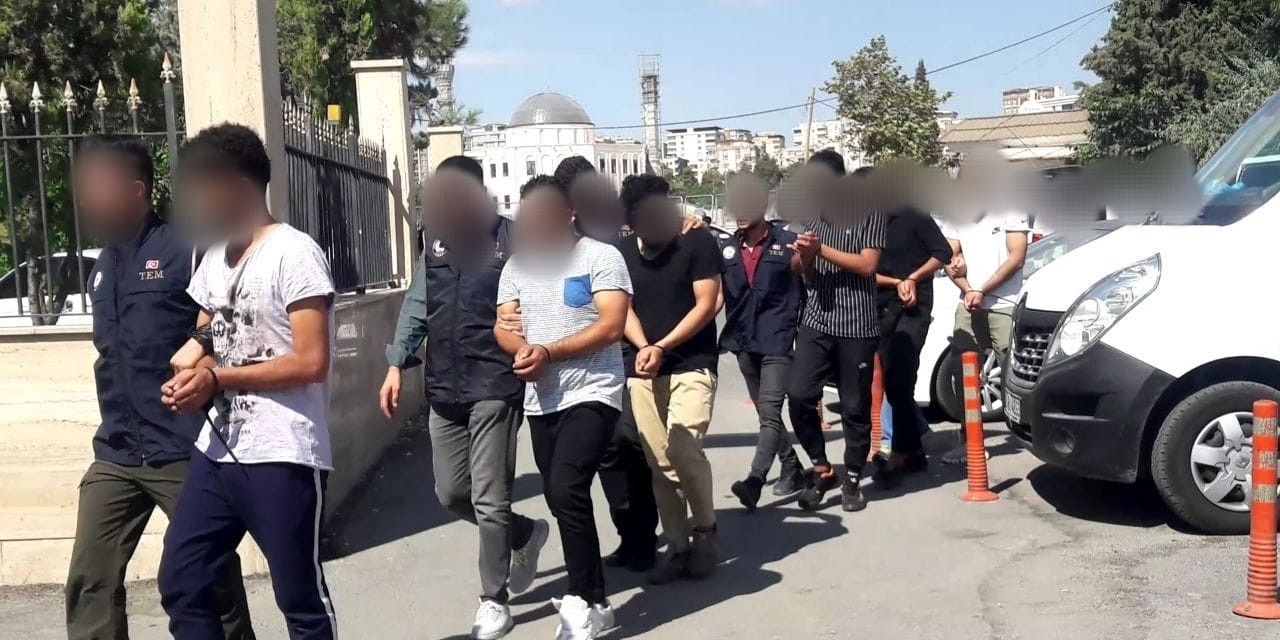 Terör Operasyonunda Gözaltına Alınan 9 Zanlı Adliyede