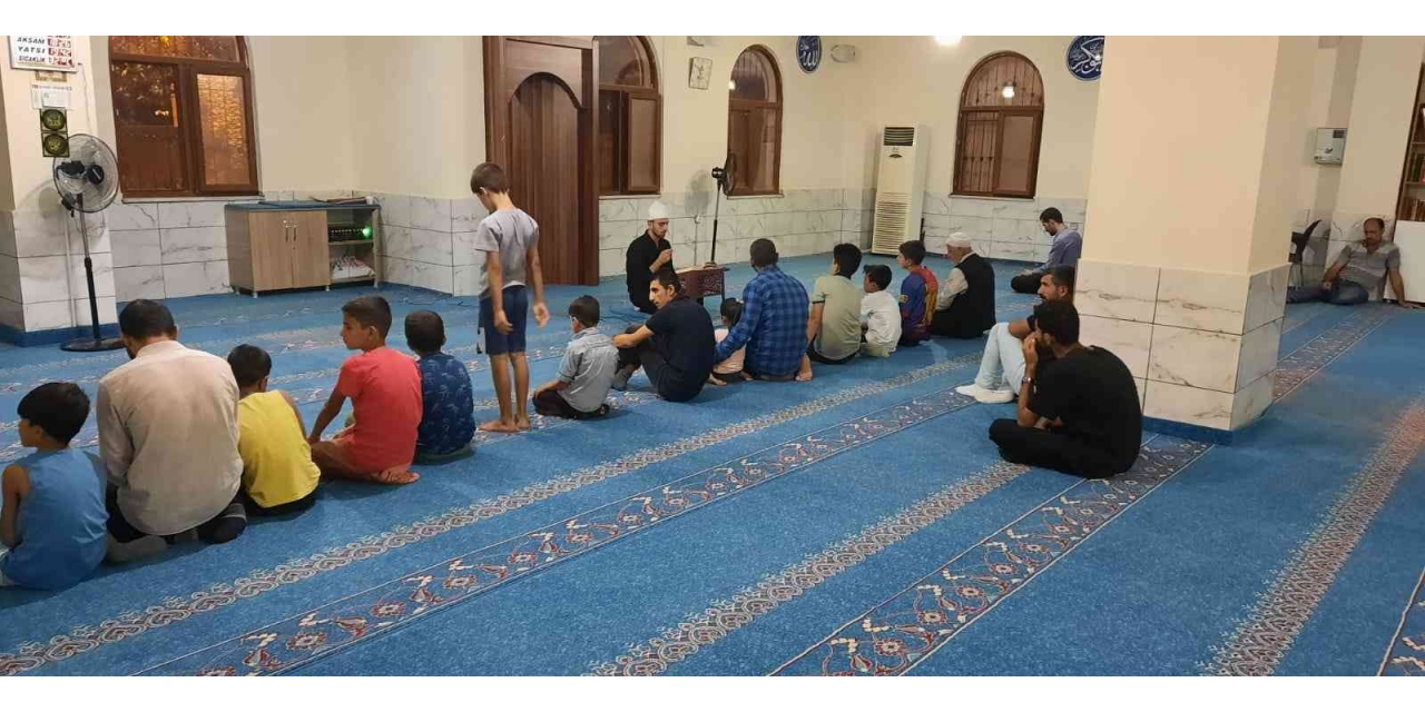 Diyarbakır İl Müftüsü İmamoğlu, Camide Çocuklarla Bir Araya Geldi