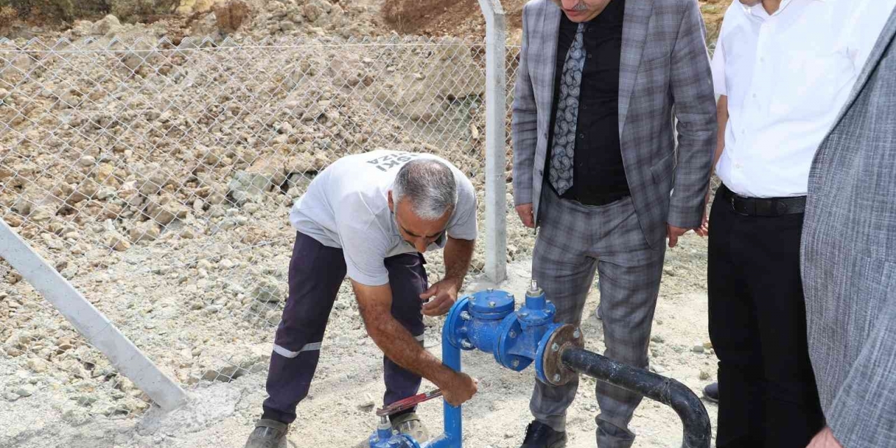 Diski’den Kırsal Mahalleye Kesintisiz İçme Suyu