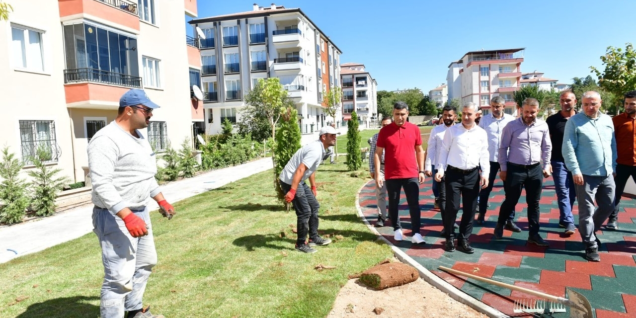 Yeşilyurt’ta 227’nci Park Yakında Hizmette