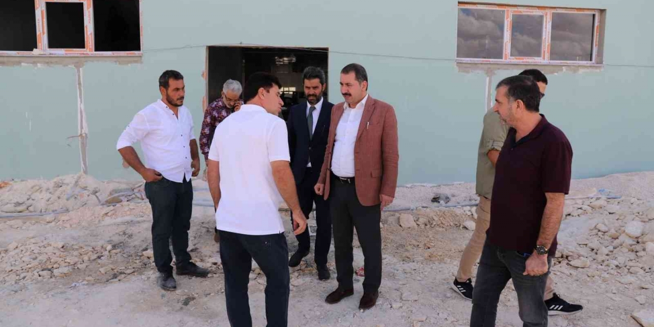 Gençlere İstihdam Sağlayacak Fabrikada Sona Doğru
