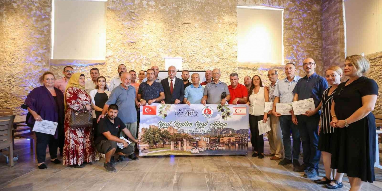 Yeşil Kentten Yeşil Adaya Projesi Çerçevesinde Zeytin Çalıştayı Düzenlendi