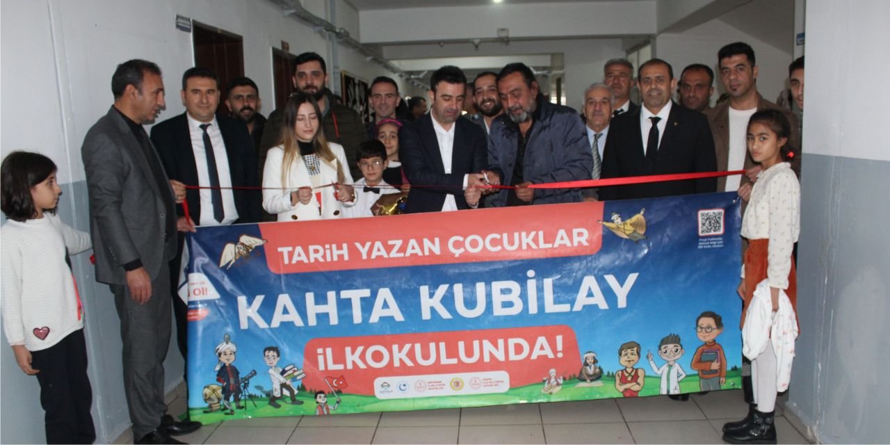 Tarih Yazan Çocuklar Kahta’da Projesi Hayata Geçti