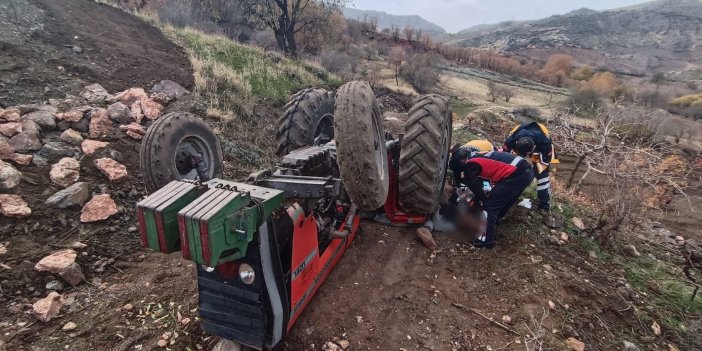 Traktörün Altında Kalan Yaşlı Adam Hayatını Kaybetti