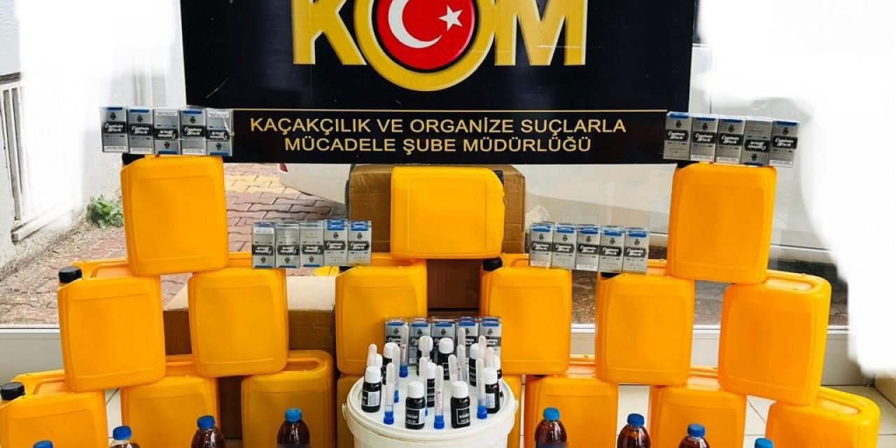 Adıyaman’da Sahte İçki Operasyonunda 1 Kişi Tutuklandı