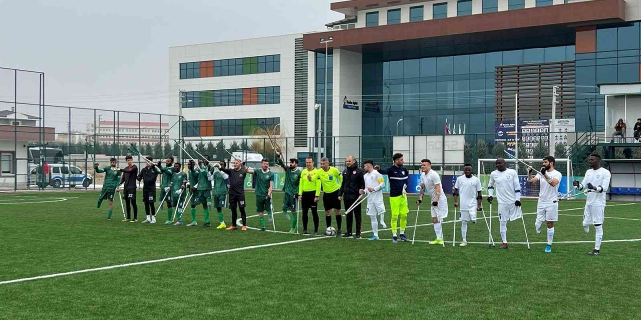 Şahinbey Ampute Emin Adımlarla Yola Devam Dedi: 8-0