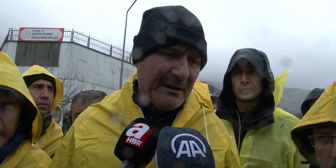 Bakan Soylu Sel Bölgesinde Son Durumu Açıkladı