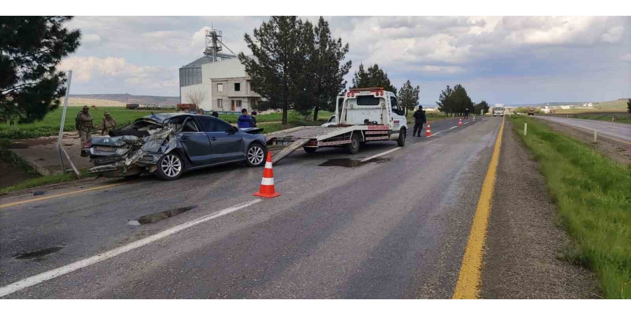 Bismil’de Trafik Kazası: 2 Yaralı