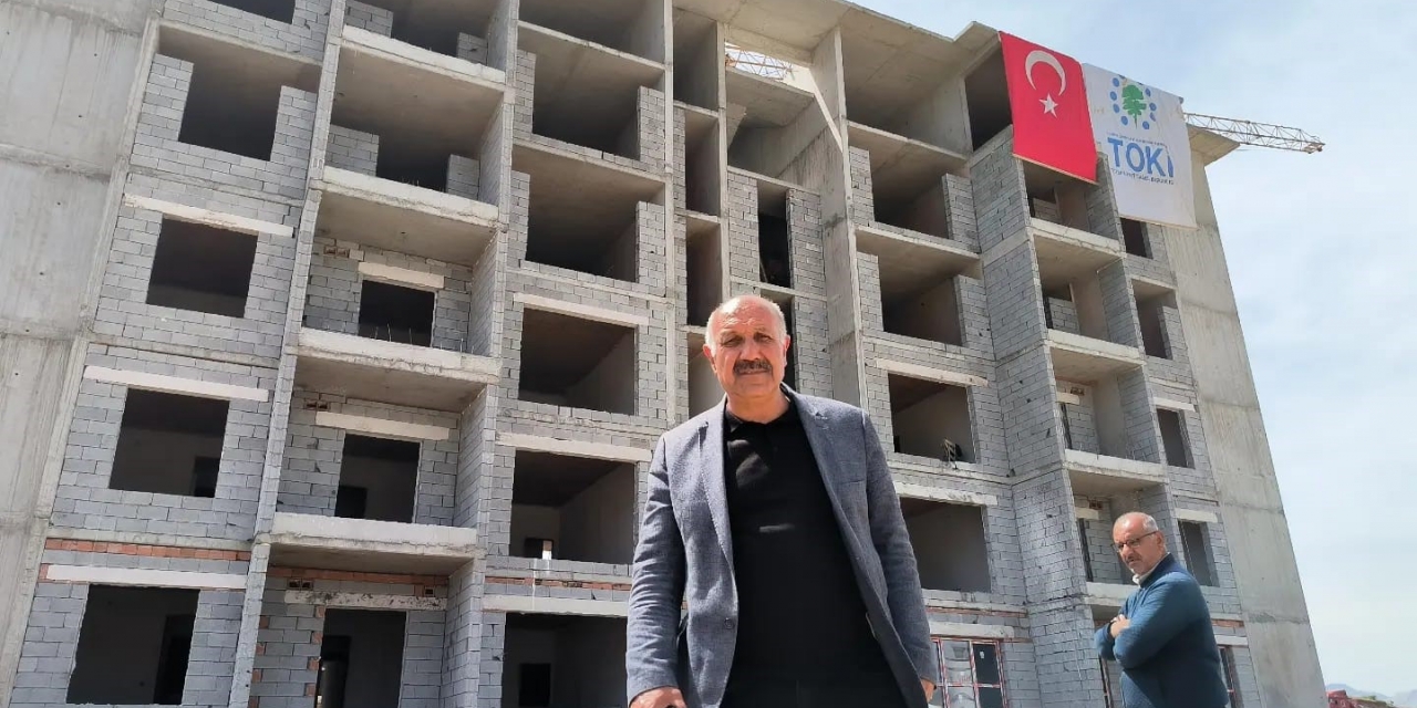 Doğanşehir’deki Kalıcı Konutlar Hızla Yükseliyor