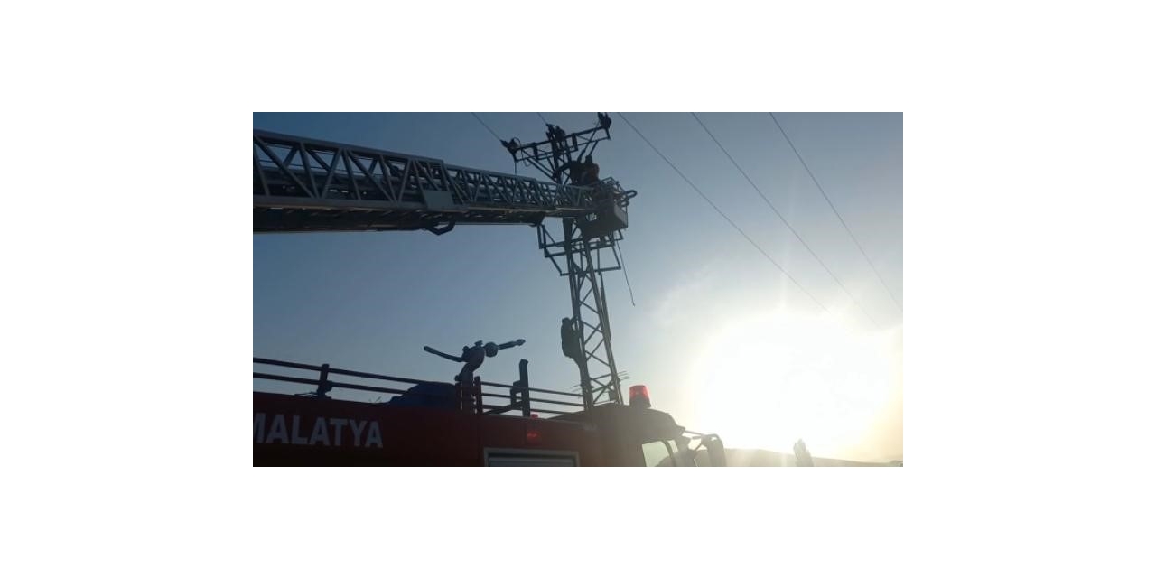 Yüksek Gerilim Hattında Akıma Kapılarak Yaralandı