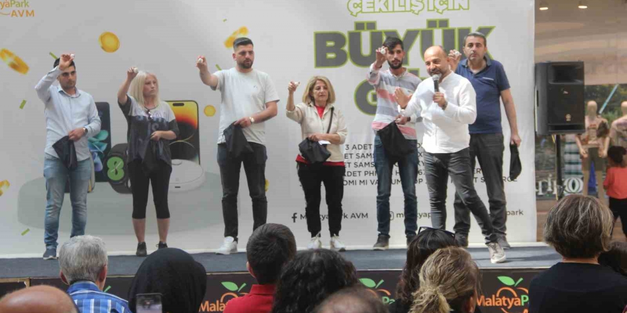 Malatya Park’ta Çekiliş Coşkusu